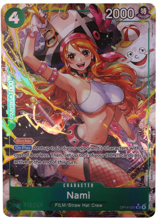 Nami Alt Art SR / OP14-031 (ENG) - Single