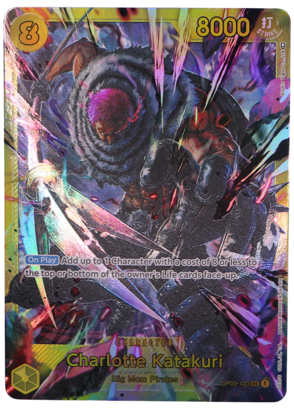 Charlotte Katakuri Alt Art SEC / OP03-123 (ENG) - Single