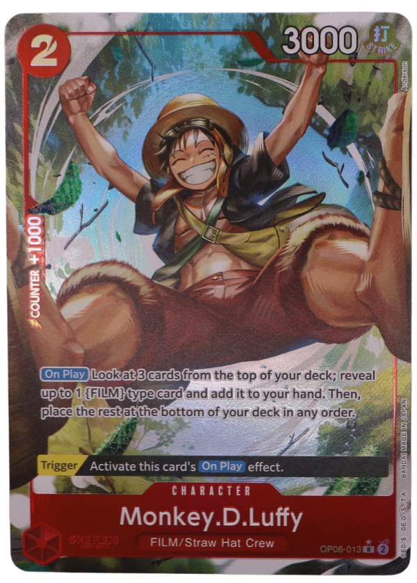 Monkey.D.Luffy Alt Art R / OP06-013 (ENG) - Single