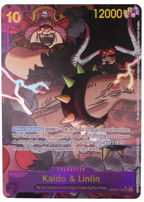 Kaido Alt Art SEC / OP08-119 (ENG) - Single