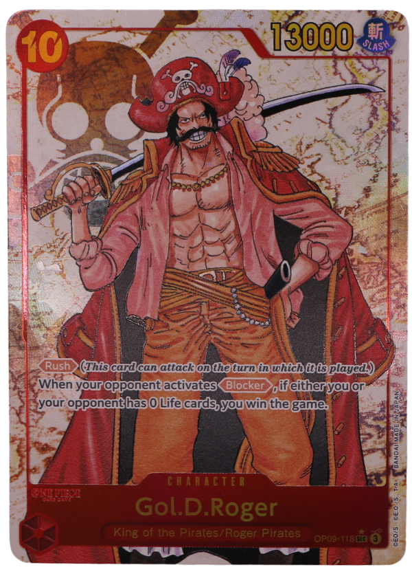 Gol.D.Roger Alt Art SEC / OP09-118 (ENG) - Single