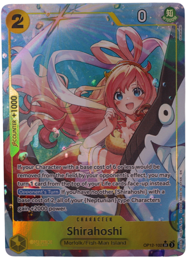 Shirahoshi Alt Art SR / OP12-102 (ENG) - Single