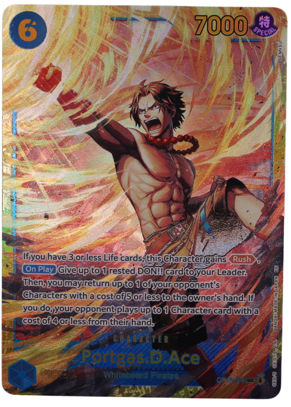 Portgas.D.Ace SEC / OP13-119 (ENG) - Single