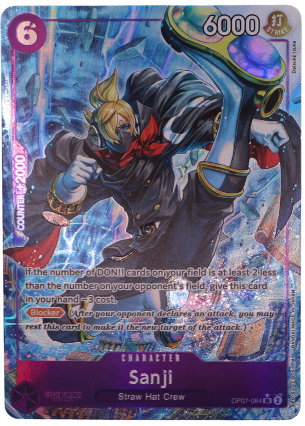 Sanji Alt Art SR / OP07-064 (ENG) - Single