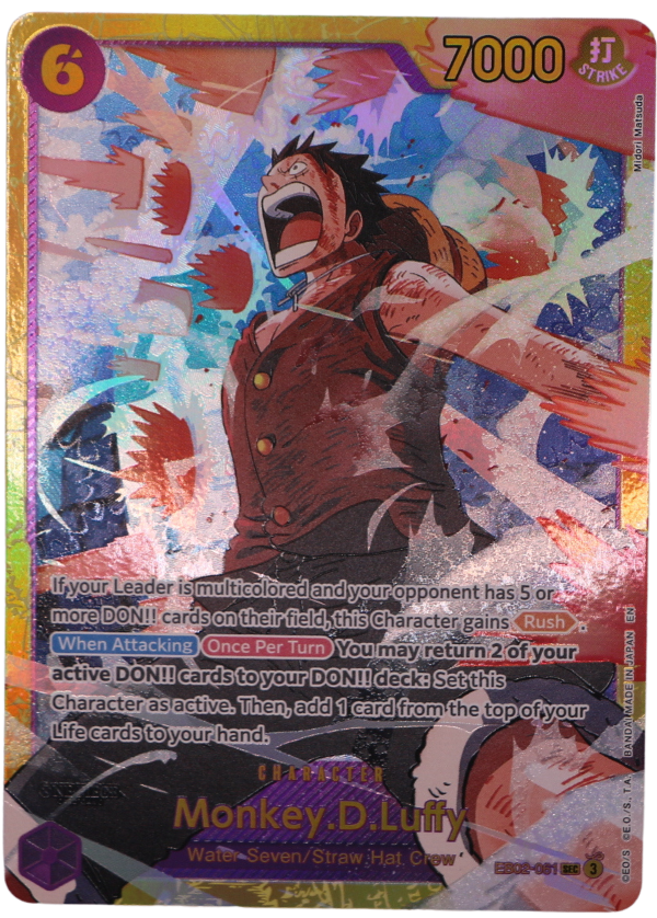 Monkey.D.Luffy SEC / EB02-061 (ENG) - Single