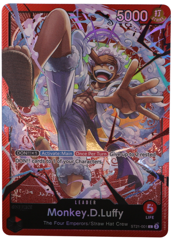 Monkey.D.Luffy Alt Art L / ST21-001 (ENG) - Single