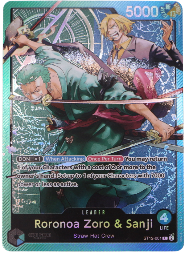 Roronoa Zoro & Sanji L / ST12-001 (ENG) - Single