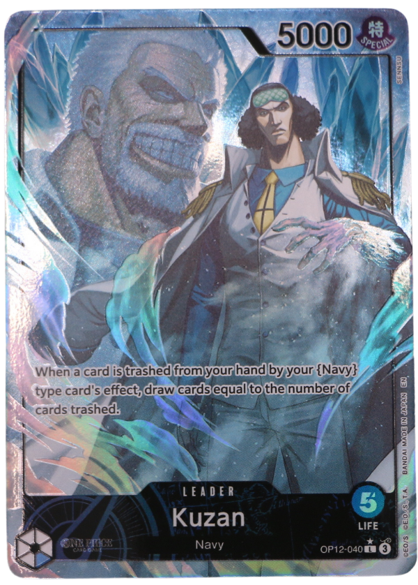 Kuzan Alt Art L / OP12-040 (ENG) - Single