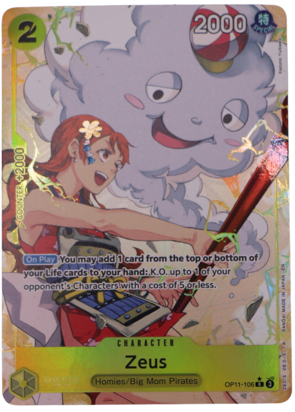 Zeus Alt Art R / OP11-106 (ENG) - Single