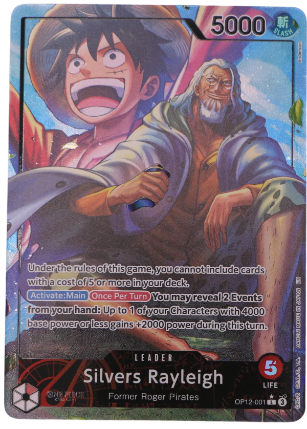 Silvers Rayleigh Alt Art L / OP12-001 (ENG) - Single