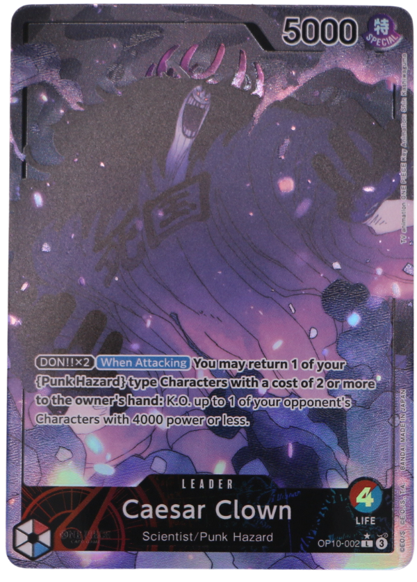 Caesar Clown Alt Art L / OP10-002 (ENG) - Single
