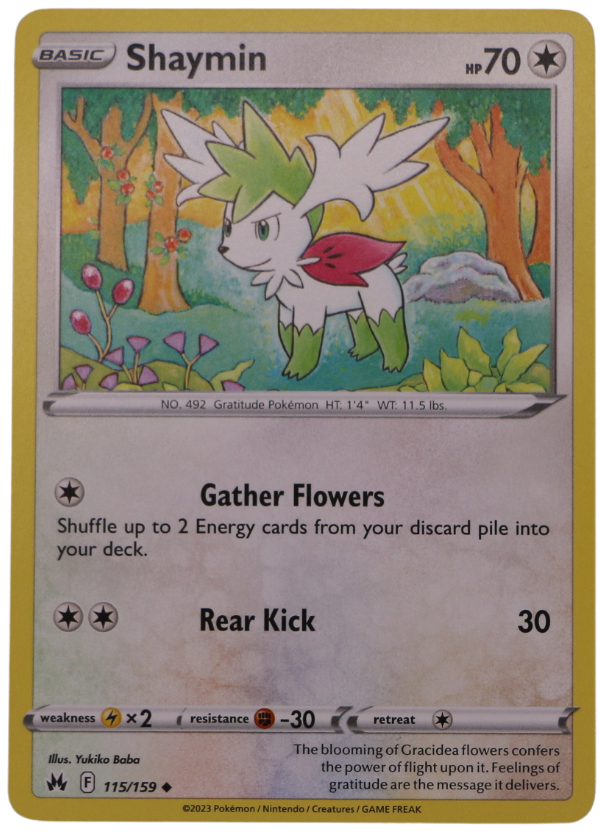 Shaymin (CRZ 115) Uncommon (ENG) - Single