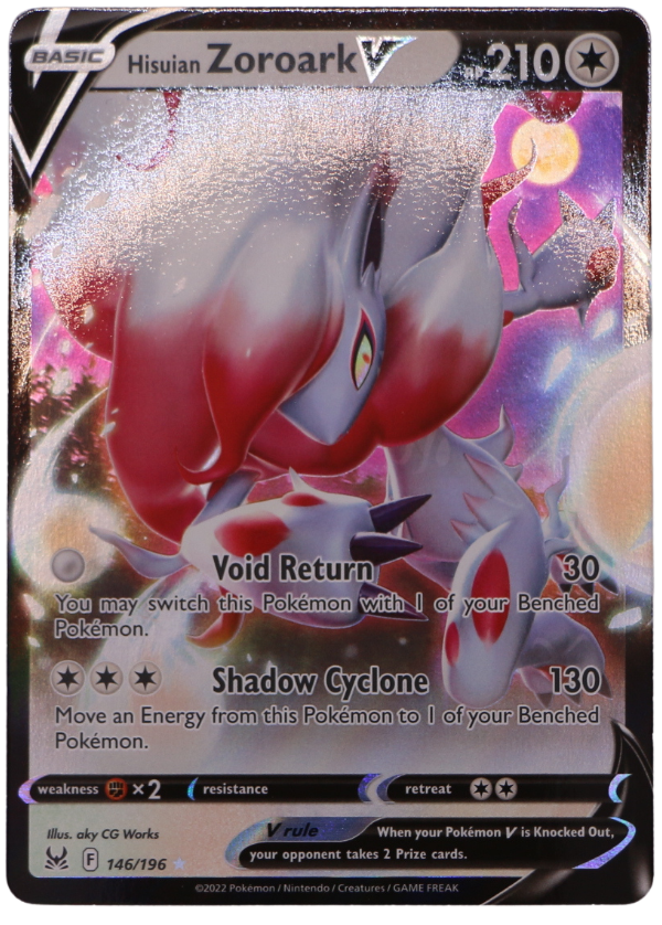 Hisuian Zoroark V (LOR 146) Ultra Rare (ENG) - Single