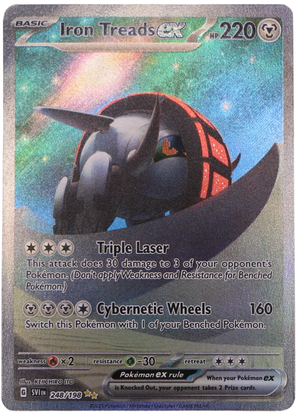 Iron Treads ex (SVI 248) Special Illustration Rare (ENG) - Single