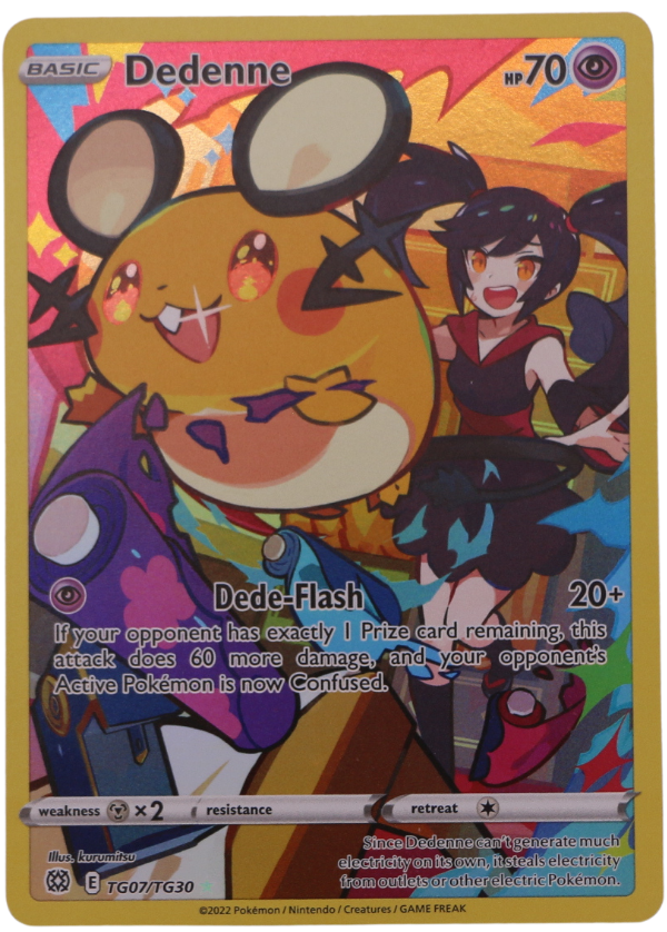 Dedenne (BRS TG07) Illustration Rare (ENG) - Single