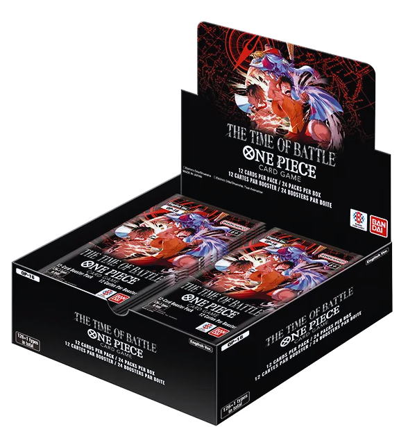 One Piece Card Game - The Time of Battle OP-16 - Booster Display