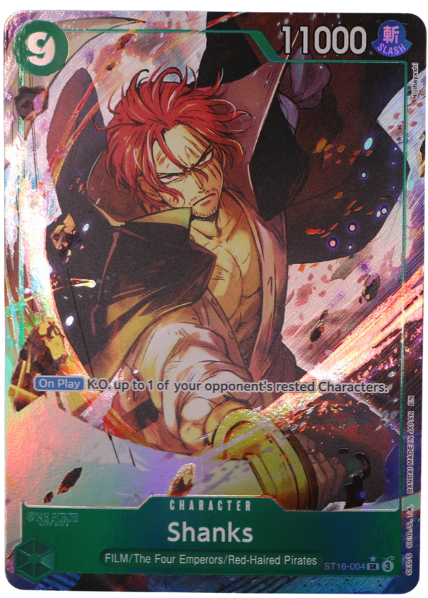 Shanks Alt Art SR PRB 02 / ST16-004 (ENG) - Single