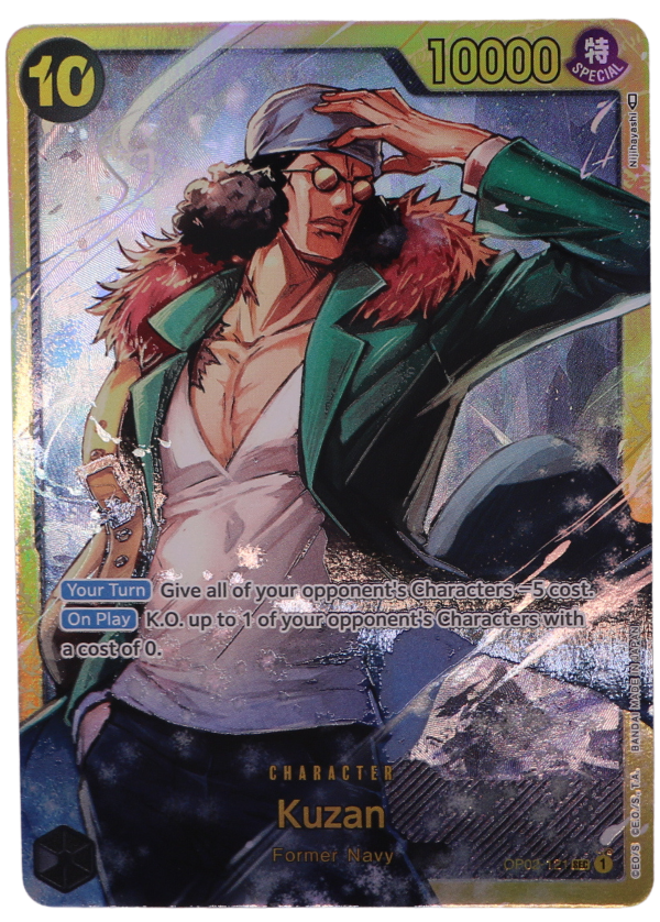 Kuzan Alt Art SEC / OP02-121 (ENG) - Single