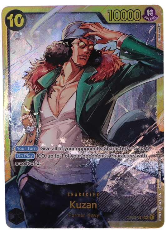 Kuzan Alt Art SEC / OP02-121 (ENG) - Single