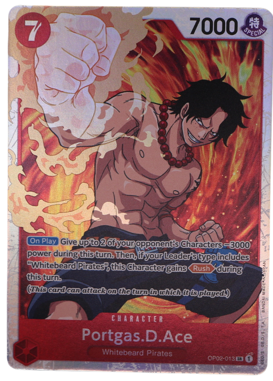 Portgas.D.Ace SR / OP02-013 (ENG) - Single