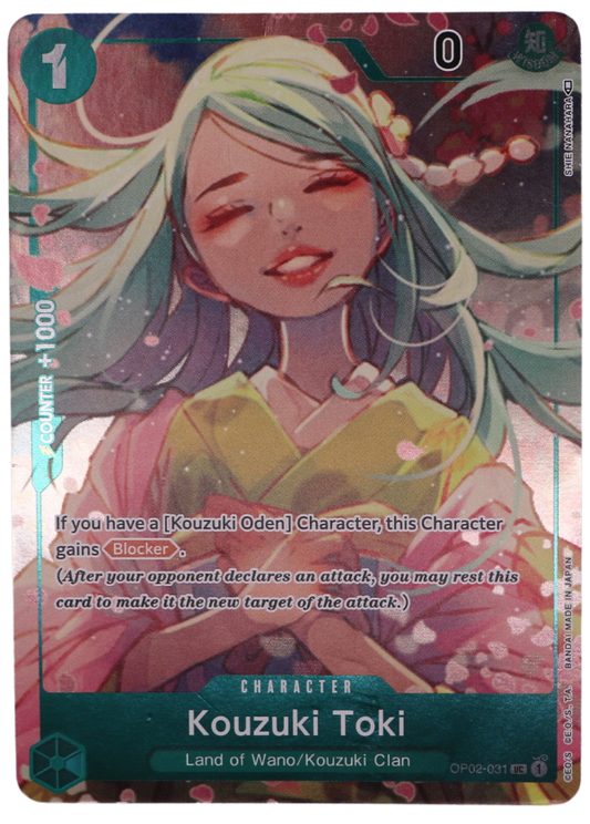 Kouzuki Toki Alt Art UC / OP02-031 (ENG) - Single