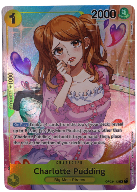 Charlotte Pudding Alt Art R / OP03-112 (ENG) - Single