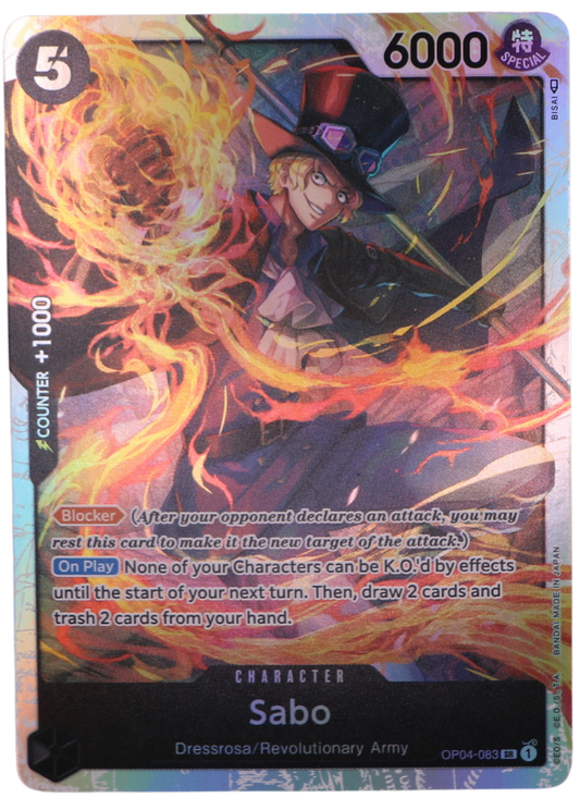 Sabo SR / OP04-083 (ENG) - Single
