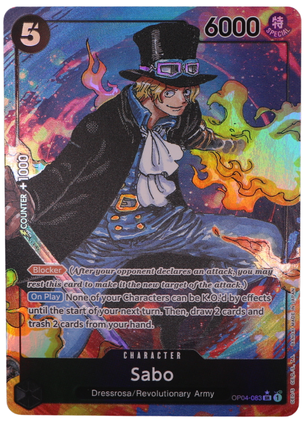 Sabo Alt Art SR / OP04-083 (ENG) - Single