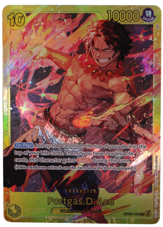 Portgas.D.Ace SEC / OP07-119 (ENG) - Single