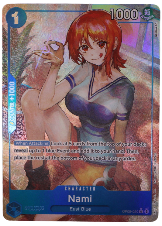 Nami Alt Art R / OP09-050 (ENG) - Single