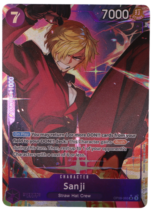 Sanji Alt Art SR / OP09-065 (ENG) - Single