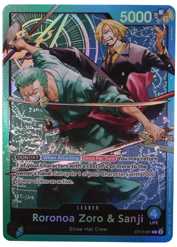 Roronoa Zoro & Sanji L / ST12-001 (ENG) - Single