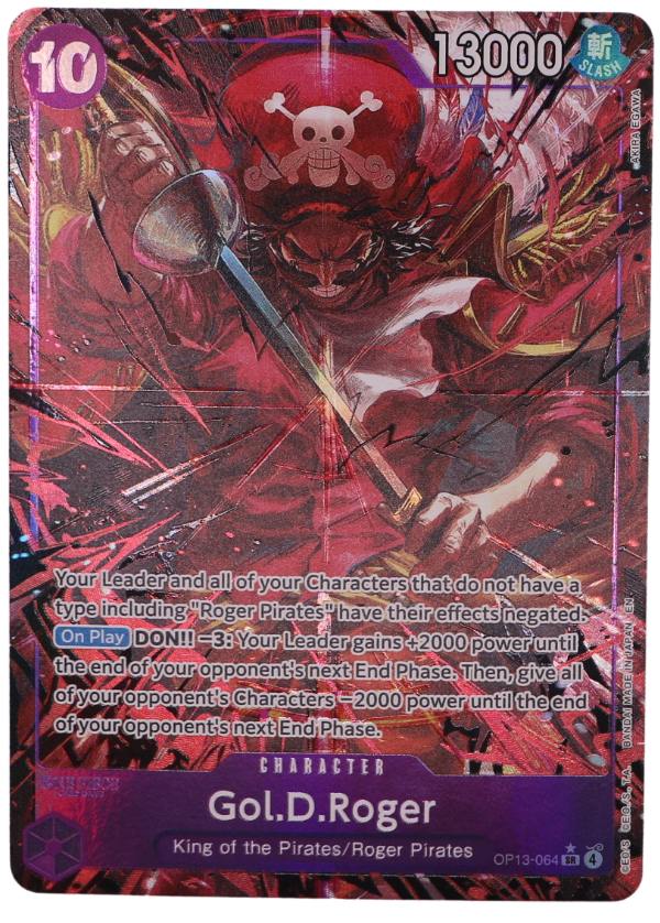 Gol.D.Roger Alt Art SR / OP13-064 (ENG) - Single