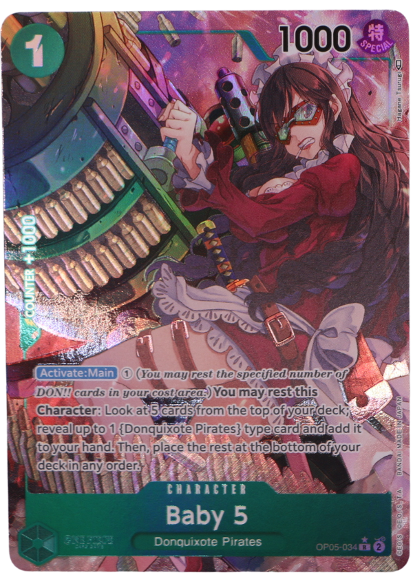Baby 5 Alt Art R / OP05-034 (ENG) - Single