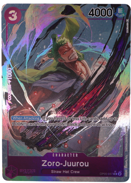 Zoro-Juurou Alt Art R / OP05-067 (ENG) - Single