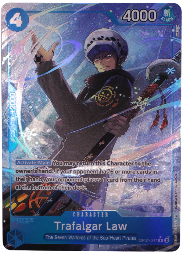 Trafalgar Law Alt Art R / OP07-047 (ENG) - Single