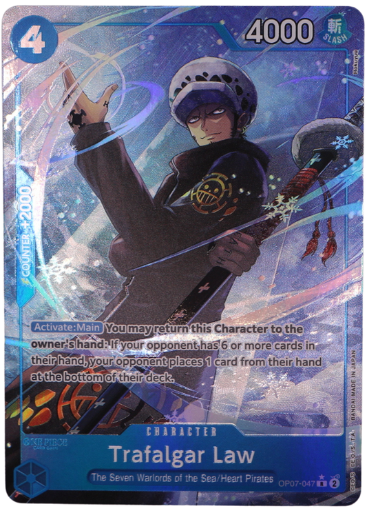 Trafalgar Law Alt Art R / OP07-047 (ENG) - Single