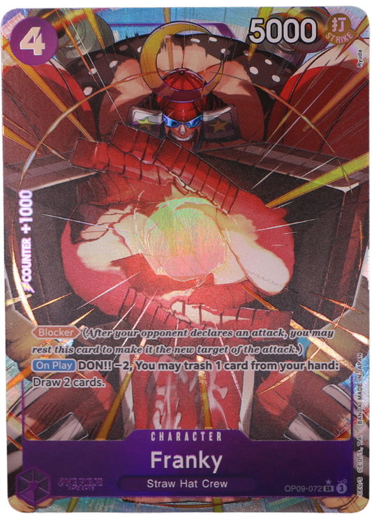Franky Alt Art SR / OP09-072 (ENG) - Single