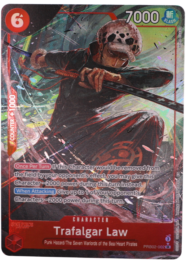 Trafalgar Law Alt Art SR / PRB02-002 (ENG) - Single