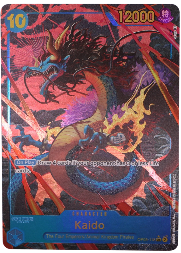 Kaido SEC Alt Art / OP05-118 (ENG) - Single