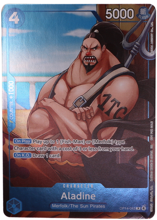 Aladine R Promo / OP14-043 (ENG) - Single
