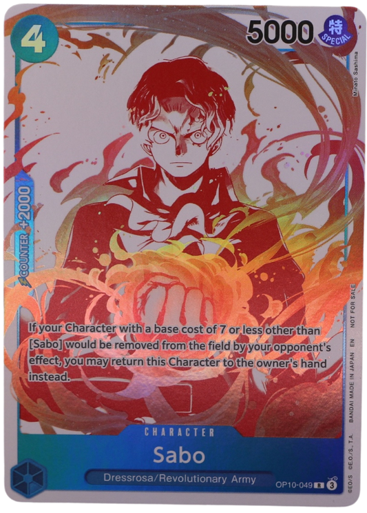 Sabo R Promo / OP10-049 (ENG) - Single
