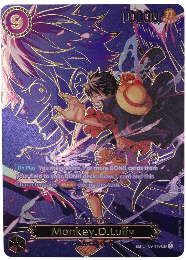 Monkey.D.Luffy SP OP13 / OP09-119 (ENG) - Single