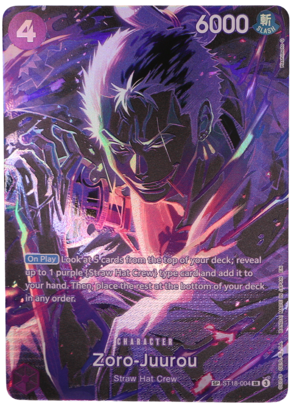 Zoro-Juurou SP OP12 / ST18-004 (ENG) - Single