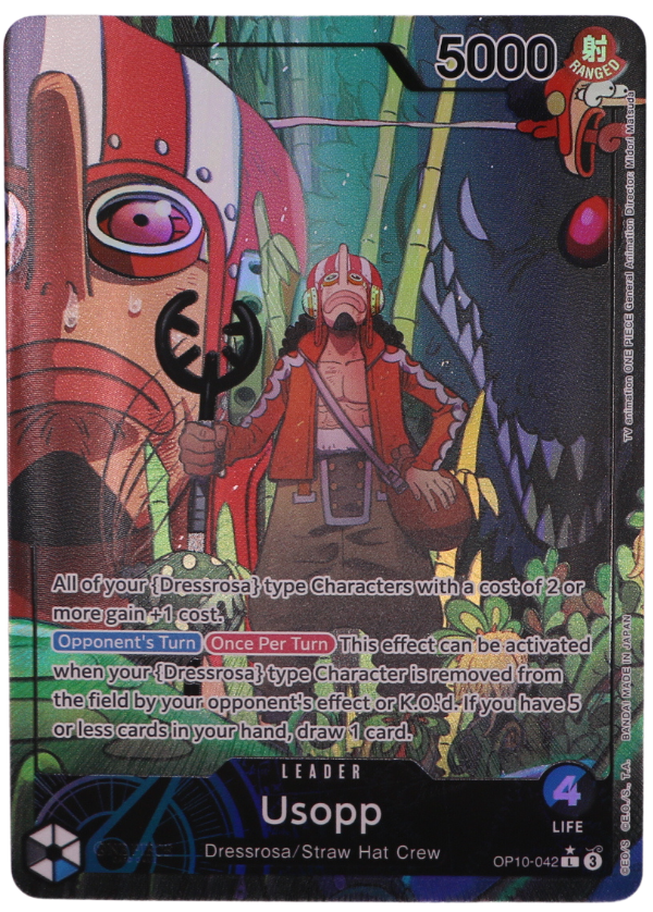 Usopp Leader Alt Art / OP10-042 (ENG) - Single