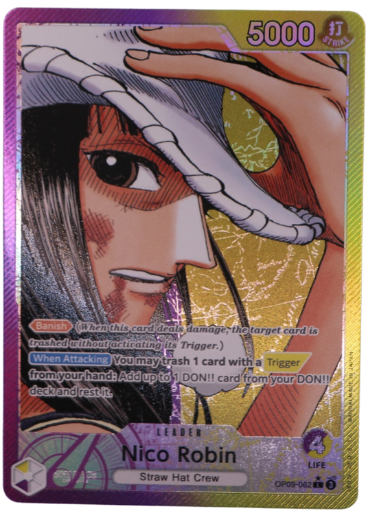 Nico Robin Alt Art L / OP09-062 (ENG) - Single
