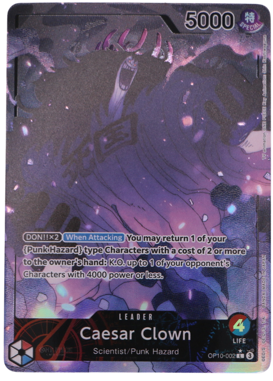 Caesar Clown Alt Art L / OP10-002 (ENG) - Single