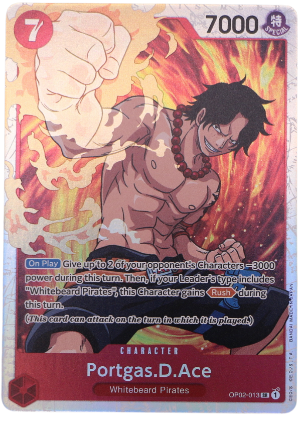 Portgas.D.Ace SR / OP02-013 (ENG) - Single