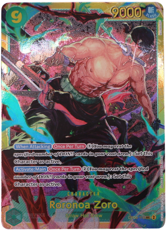 Roronoa Zoro SEC / OP06-118 (ENG) - Single