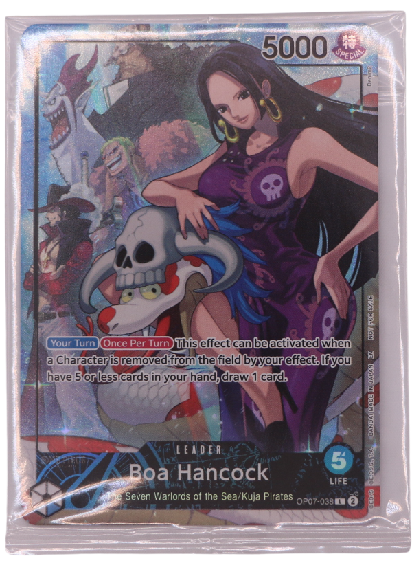 Boa Hancock Unnumbered Promos L  / OP07-038 (ENG) - Single